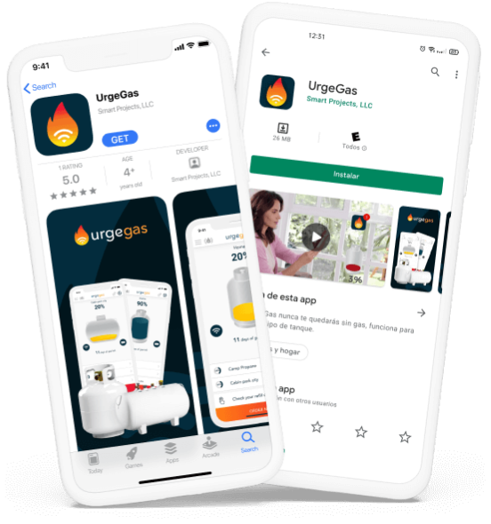 Download the UrgeGas mobile app